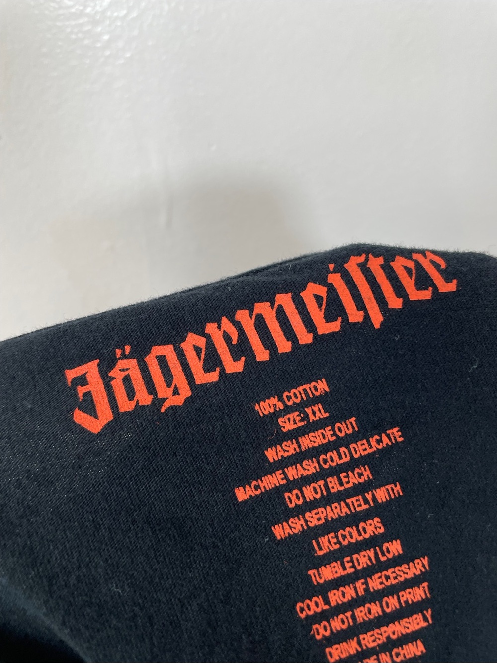 Jagermeister Short Sleeve V Neck Pocket Tee Shirt - Picture 6 of 7